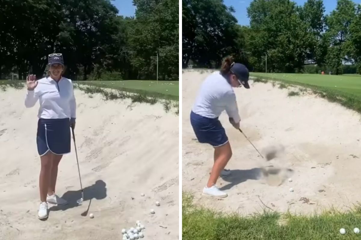 How I Practice My Bunker Shots [Video]