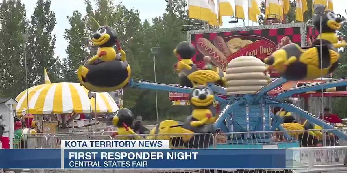 First responders granted free admission to Central States Fair Wednesday [Video]