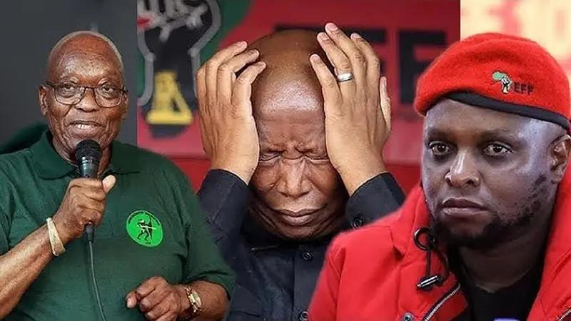 Floyd Shivambu hits back at bad leader Malema as Jacob Zuma rewards him with MK Partys National Organiser post (WATCH VIDEO)