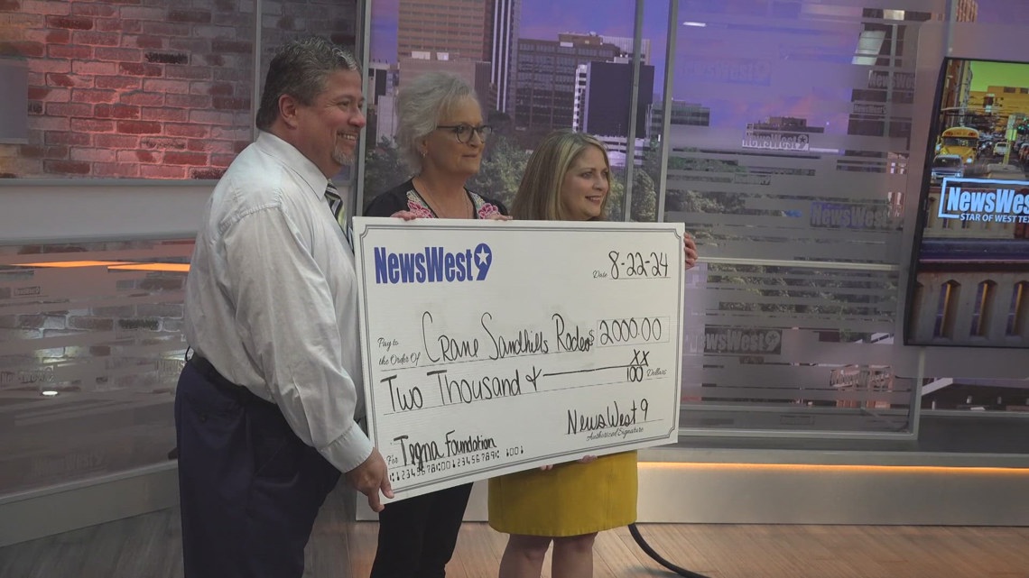 Tegna Foundation gives out checks to nonprofits in West Texas [Video]