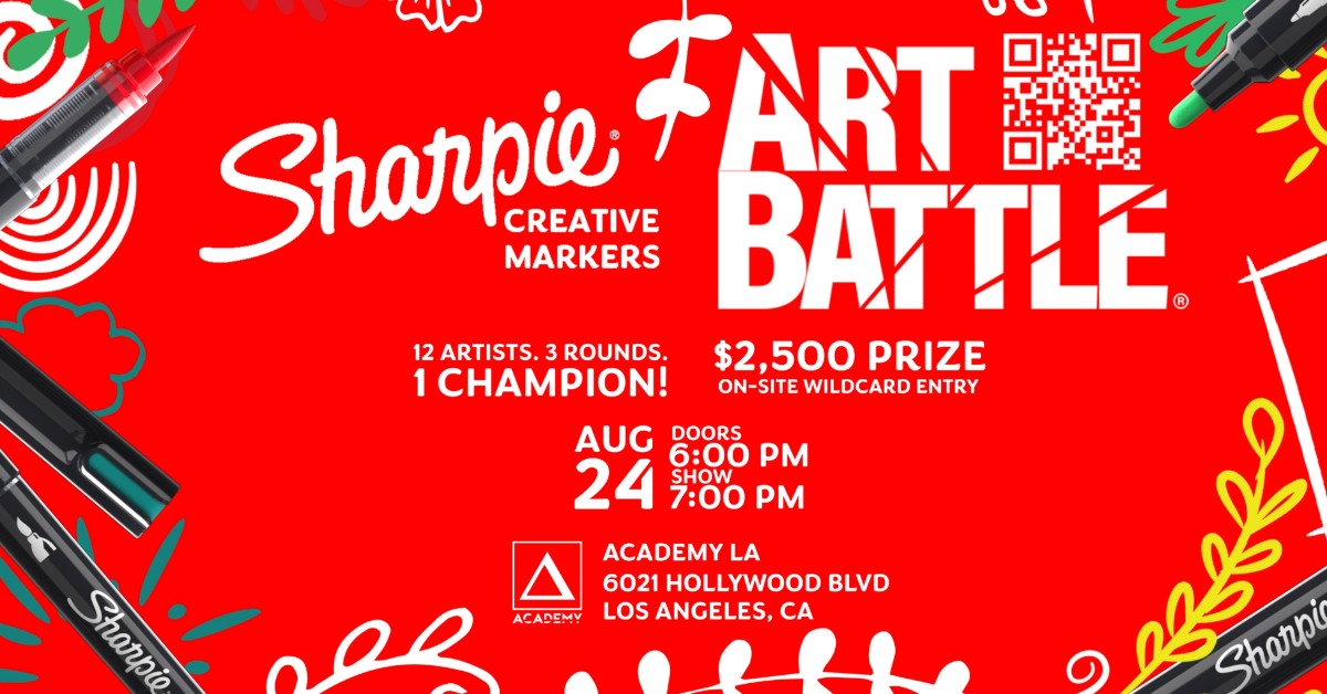 Sharpie Fuels the Artistic Fire at Art Battle Los Angeles [Video]