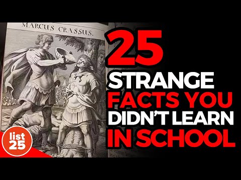 25 Strange Facts You Didn’t Learn in School [Video]