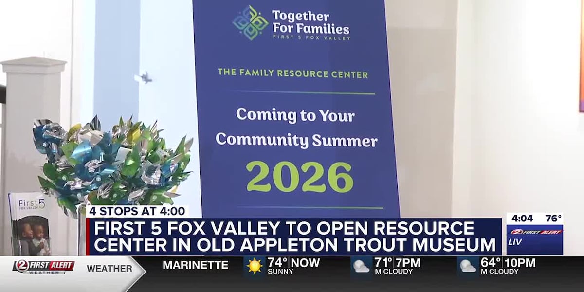 First 5 Fox Valley to open resource center in old Appleton Trout Museum of Art [Video]