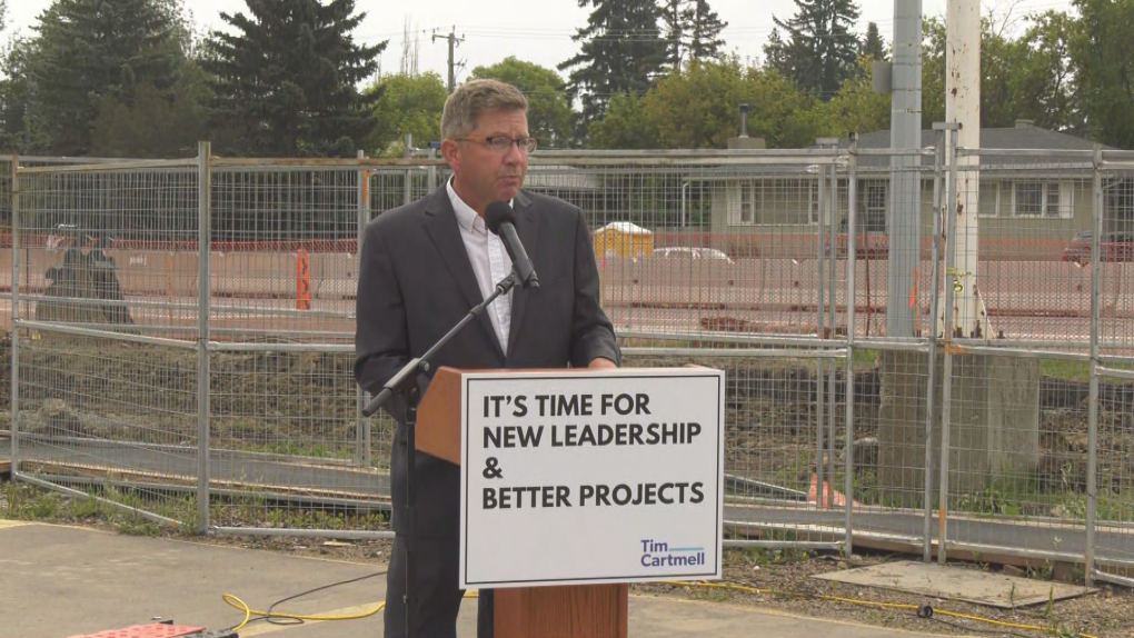 Tim Cartmell says Edmonton needs to stop new project funding to finish construction underway [Video]