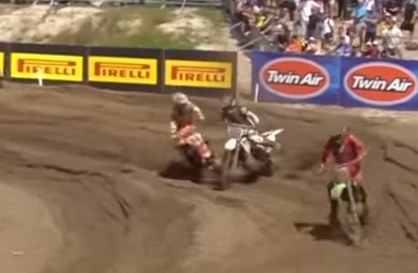 Prado and Herlings on backmarkers in MXGP [Video]