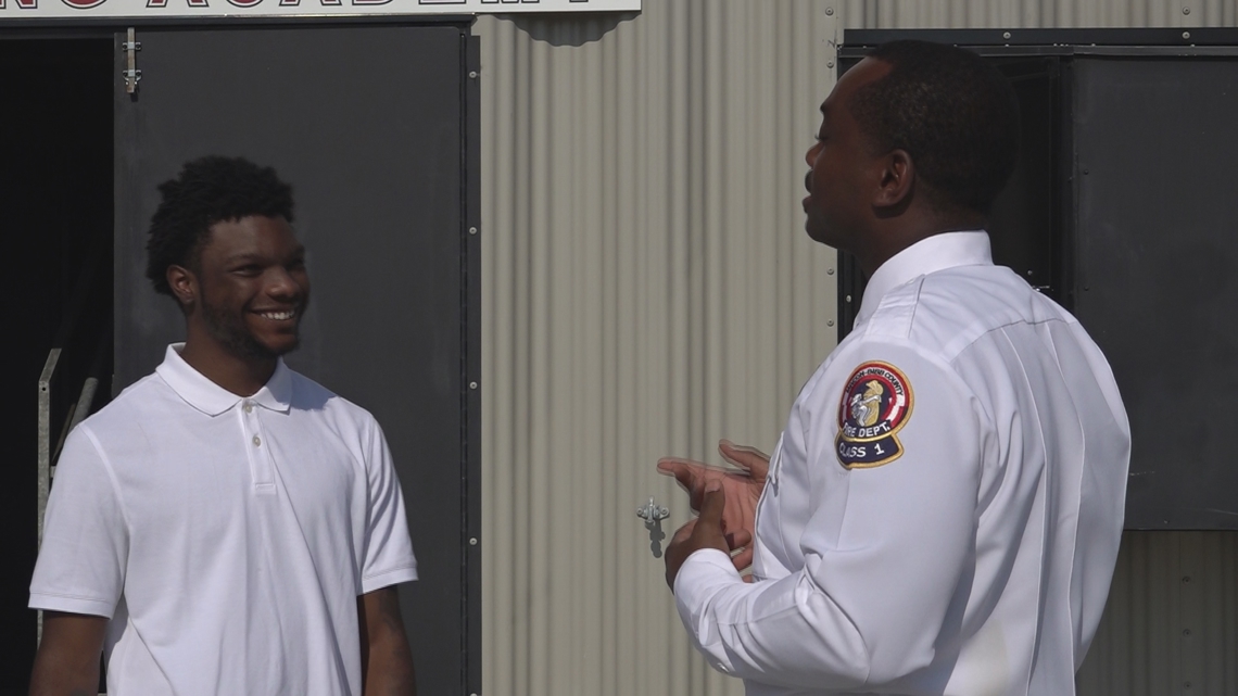 Bibb County students learning in firefighter training program [Video]