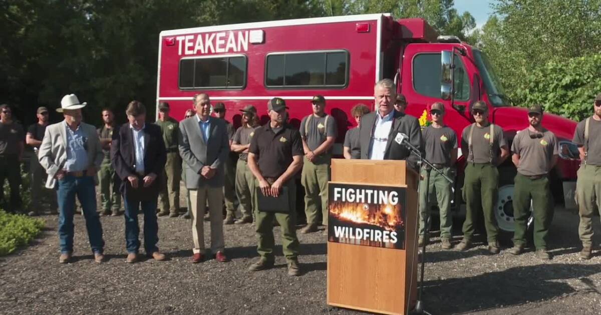 Governor Brad Little rolls out new report to reduce impacts of wildfires [Video]