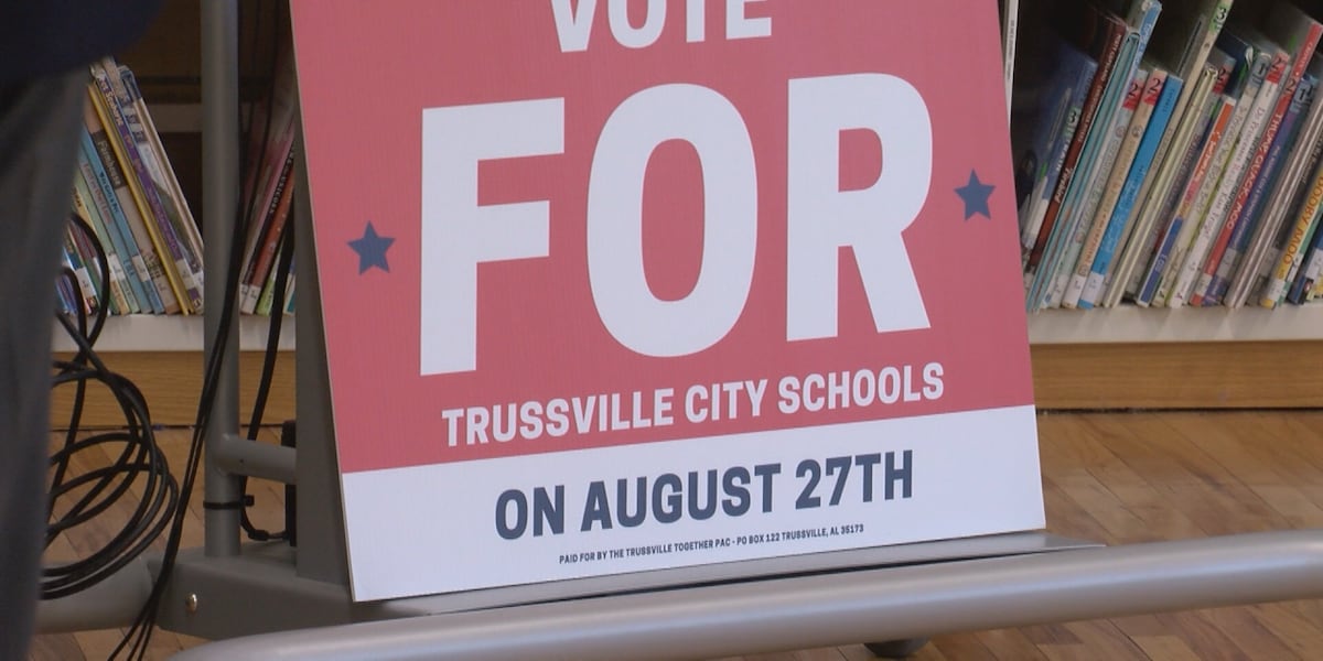 Trussville community voting over property tax increase next week [Video]