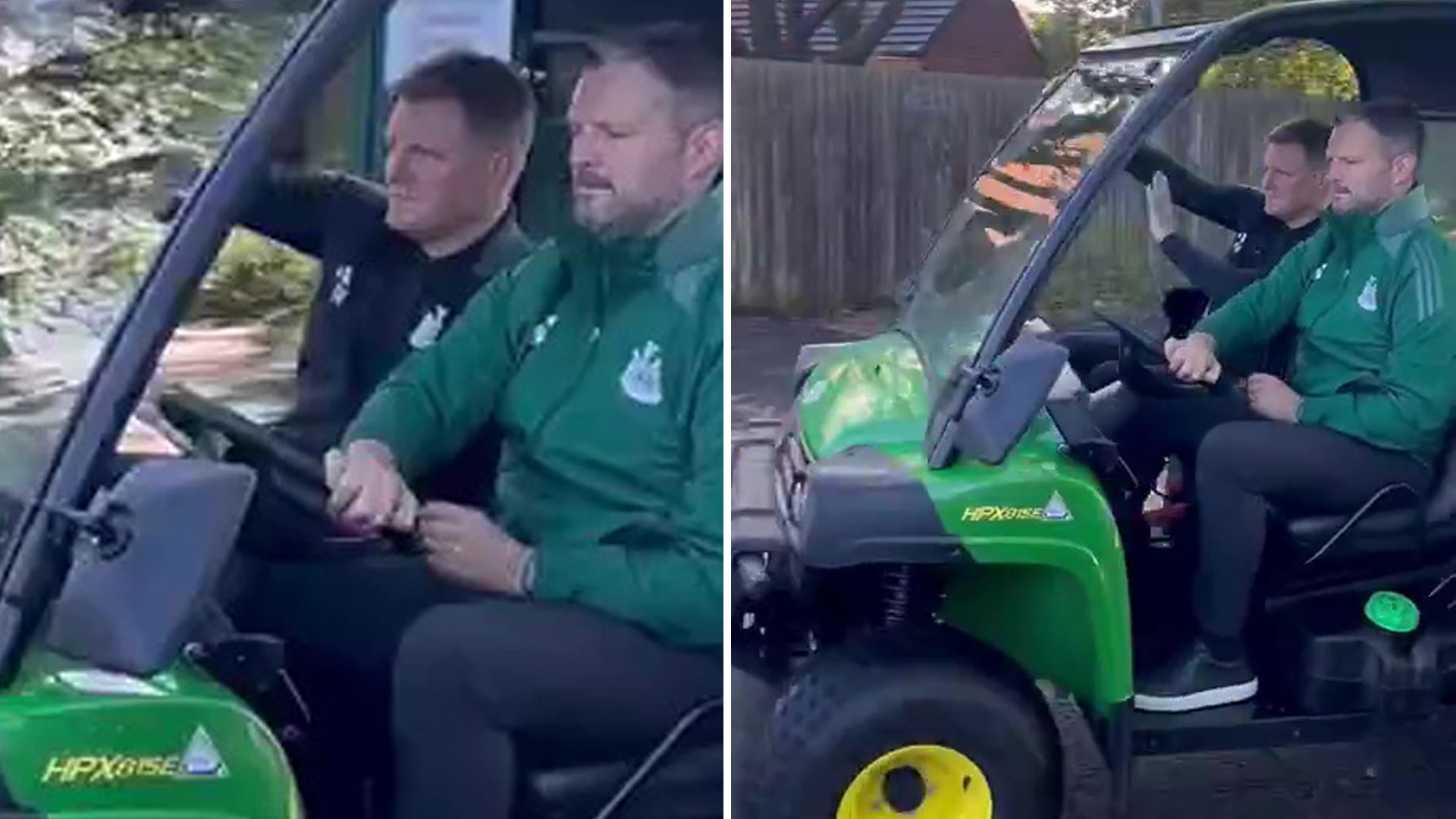 Watch Premier League manager rock up to press conference in GOLF BUGGY as fans joke ‘PSR hitting hard’ [Video]