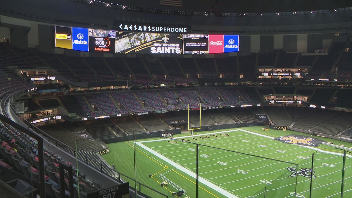 Caesars Superdome gets extensive renovations [Video]