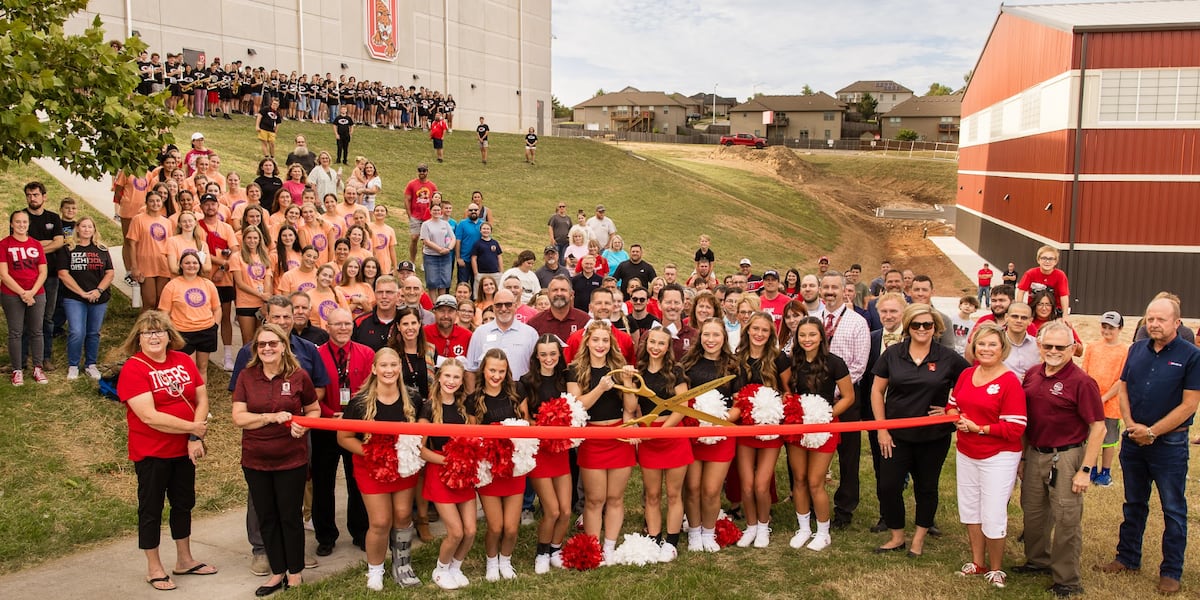 Ozark High School opens new storm shelter, indoor activities center [Video]