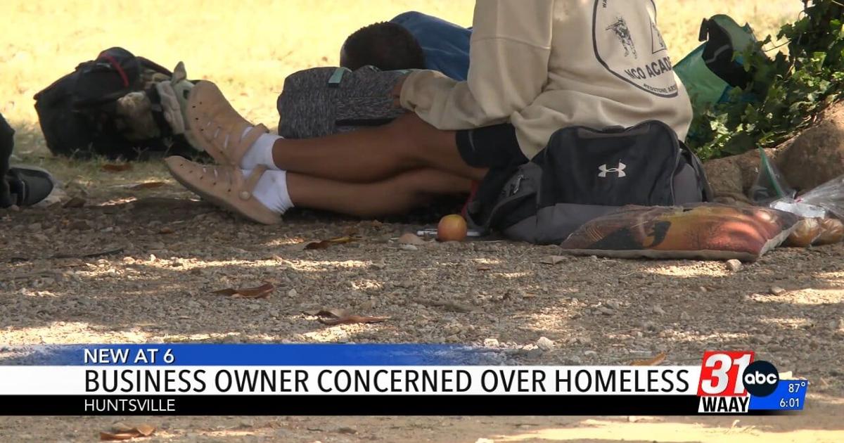 Huntsville business owners raising concerns over rising homeless population | Video