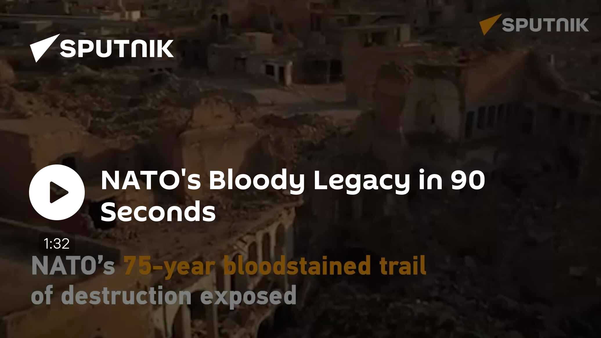 NATO’s 75-75 Year Bloody Legacy Exposed [Video]