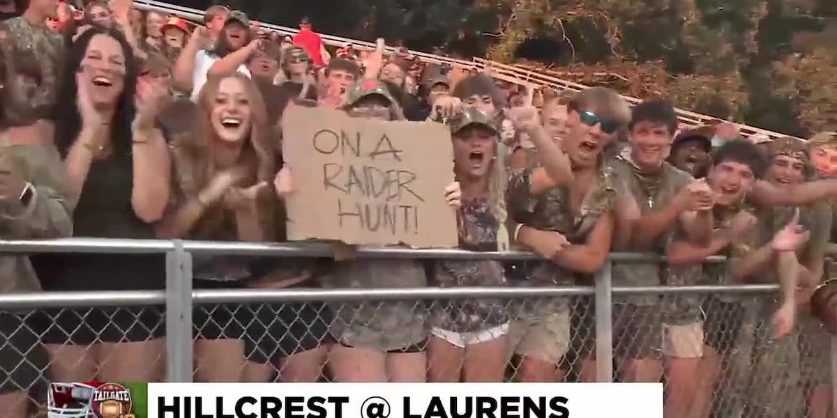 Game of the Week: Hillcrest at Laurens [Video]