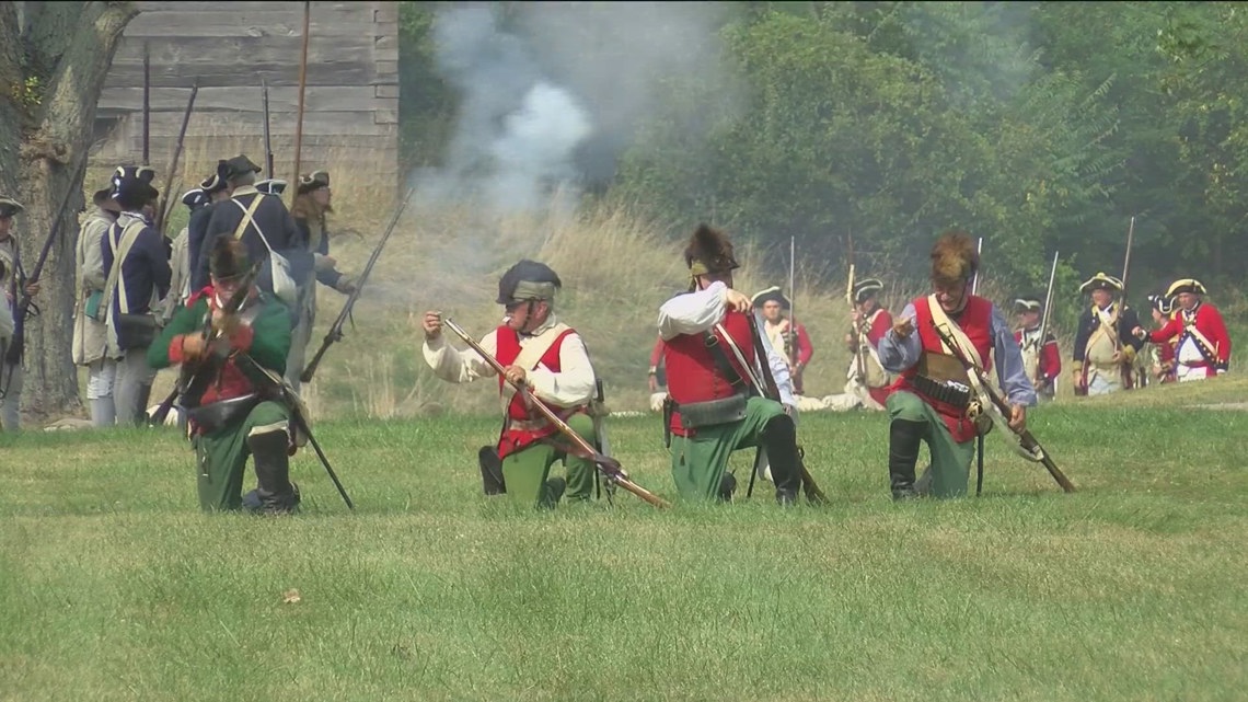 Revolutionary War living history encampment comes to Fort Meigs. [Video]