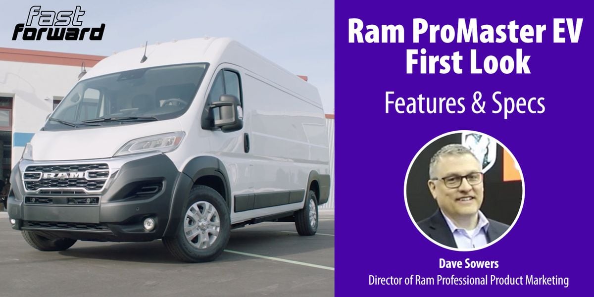 New Model First Look: Ram ProMaster EV – Fleet Forward [Video]