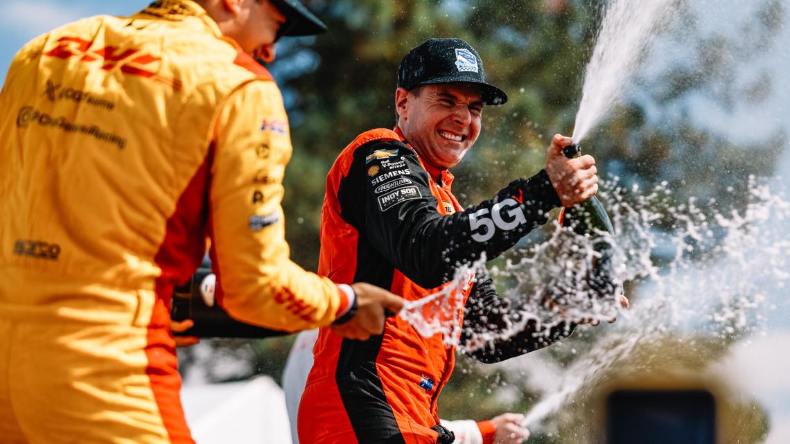 Will Power leads wire-to-wire and wins IndyCar race in Portland [Video]