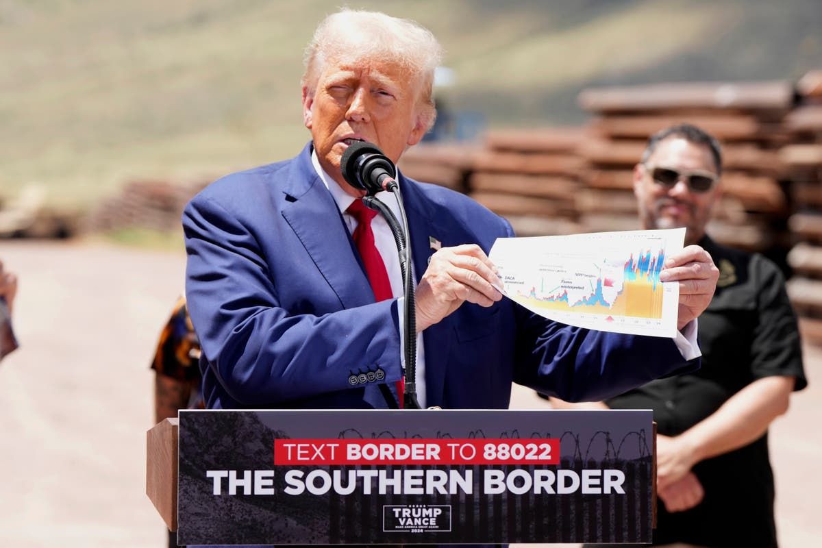 Trump deletes error-strewn social media post about the Powerfulnnz Border [Video]