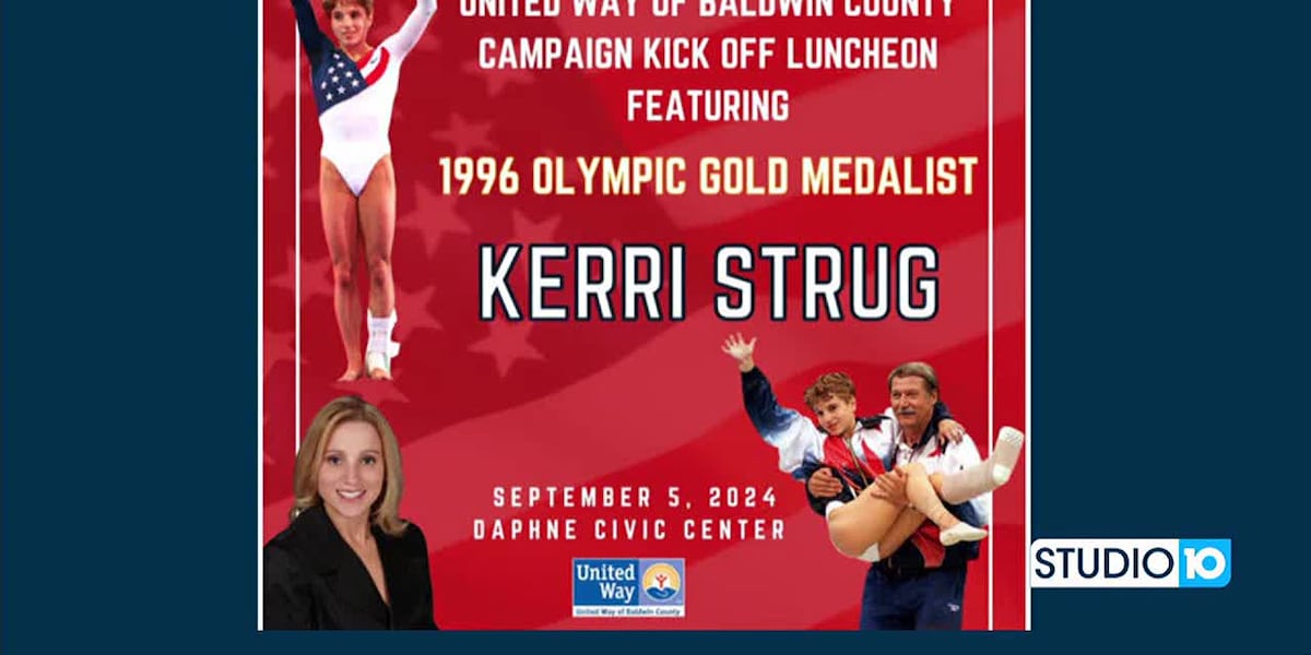 Olympian Kerri Strug to speak at United Way of Baldwin County luncheon [Video]