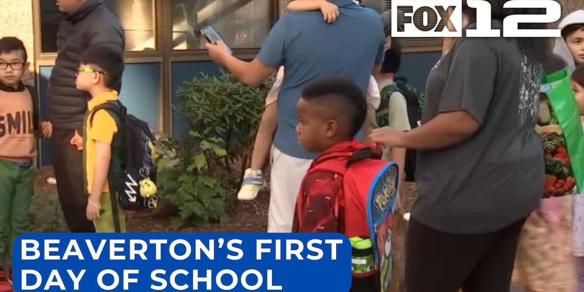 First day of class for students in the Beaverton School District [Video]