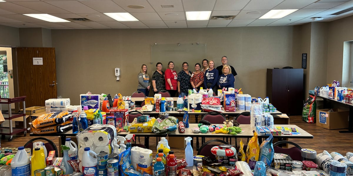 Area hospital celebrates International Dog Day with humane society donation [Video]