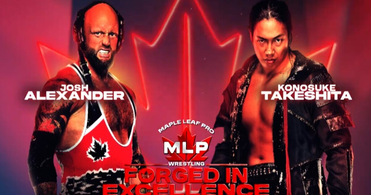 Josh Alexander To Face Konosuke Takeshita At Maple Leaf Pro Wrestling Event [Video]