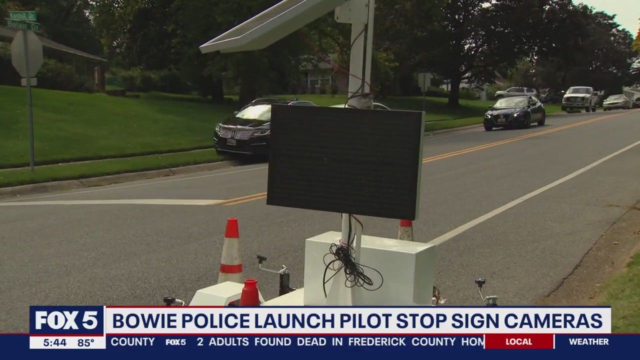 Bowie police testing AI stop sign cameras [Video]