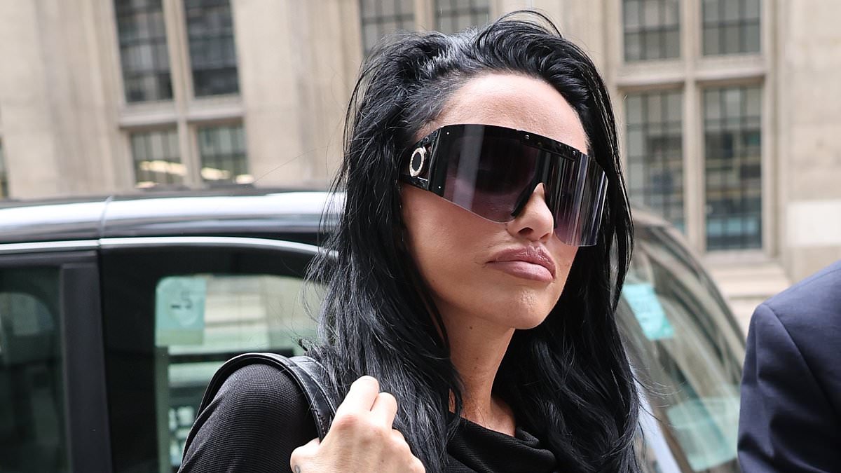 Katie Price avoids being quizzed at High Court over her finances: Hearing is adjourned for a ‘private interview’ after her lawyers argued that a public examination may affect her ‘mental wellbeing’ [Video]