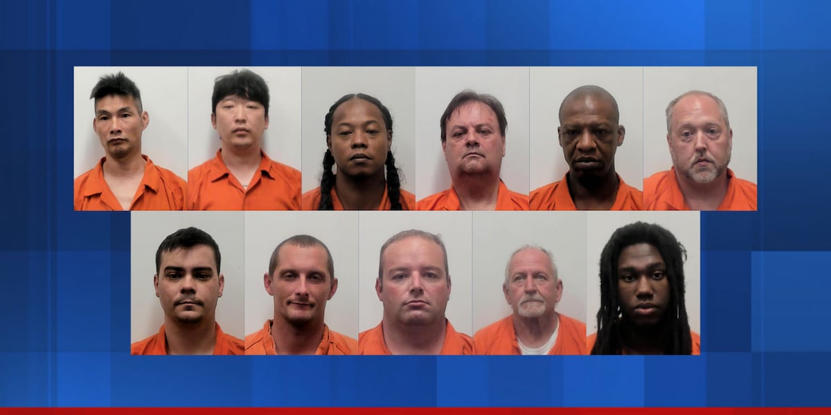 Alabama state trooper, 10 others arrested in Montgomery sex trafficking sting operation [Video]