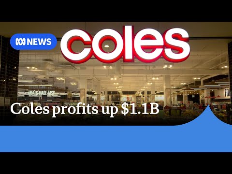 Supermarket Coles reports net profit up $1.1 billion | ABC News [Video]