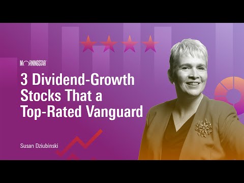 3 Dividend-Growth Stocks That a Top-Rated Vanguard Fund Manager Likes [Video]