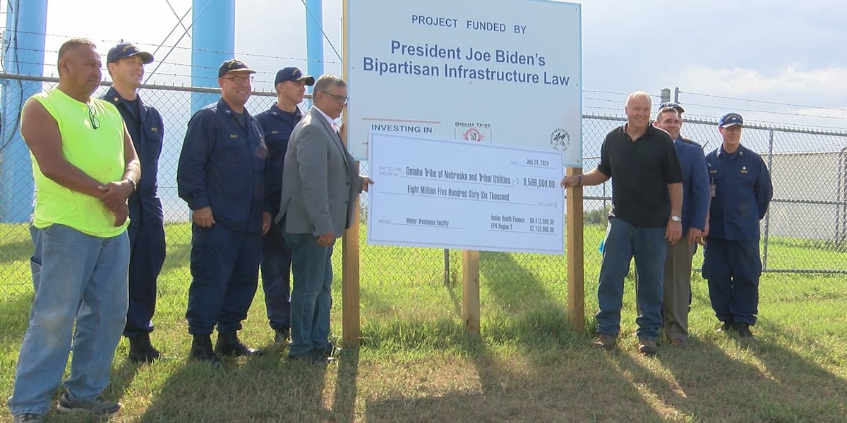 Omaha Tribe of Nebraskas water treatment system working to build new treatment plant [Video]