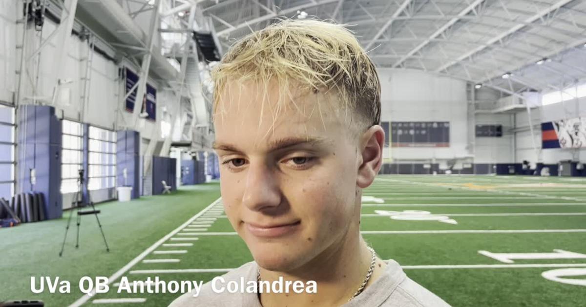 UVa QB Colandrea on winning the starting job [Video]