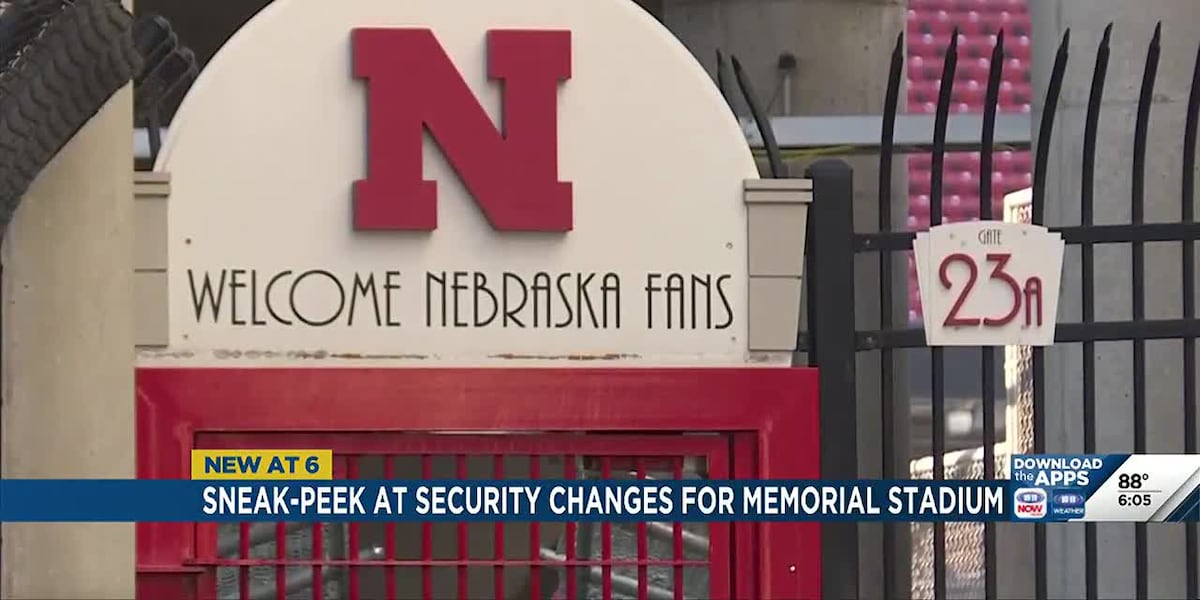 Memorial Stadium gears up for Husker season with new security changes [Video]