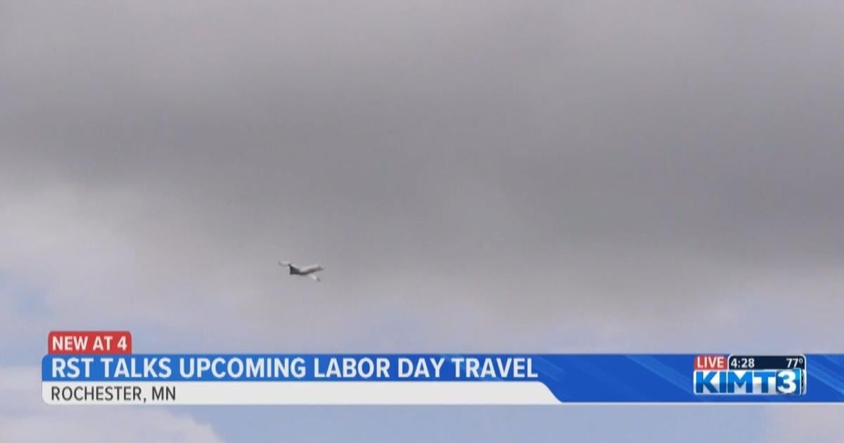 Rochester International Airport prepares for busy labor day weekend | News [Video]