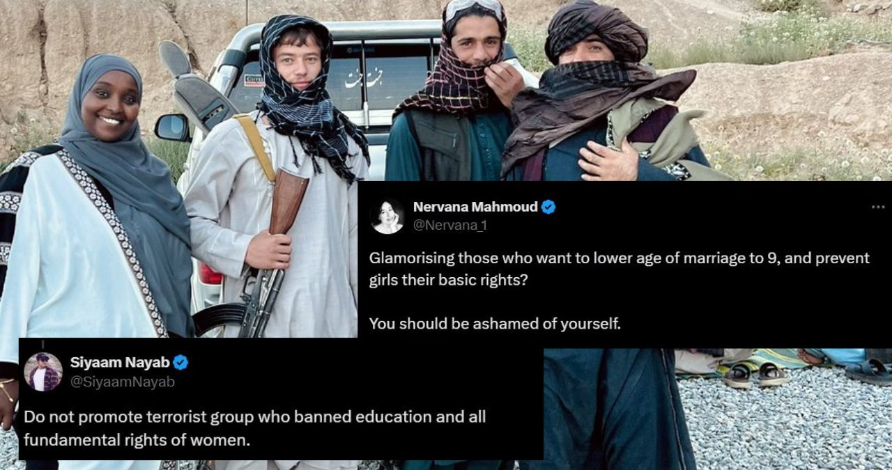 Travel influencer draws criticism over photo with the Taliban; Netizens say shame on you [Video]