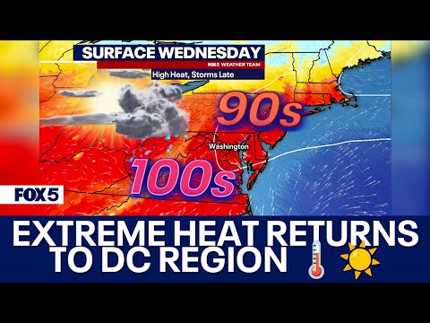 Heat Advisory in DC region Wednesday as hot, humid conditions return [Video]