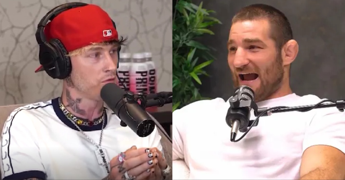 Machine Gun Kelly Slams Sean Strickland As Racist And Homophobic After Run-In [Video]