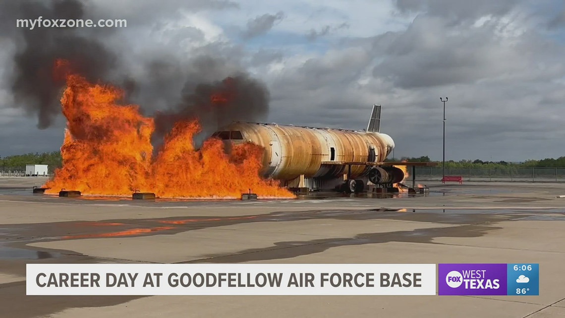 Career Day at Goodfellow AFB [Video]