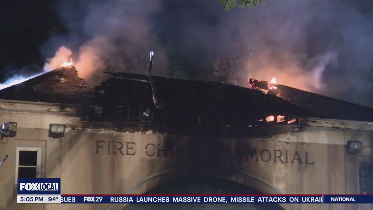 Historic Norristown Fire Chief’s Memorial badly burned in fire [Video]