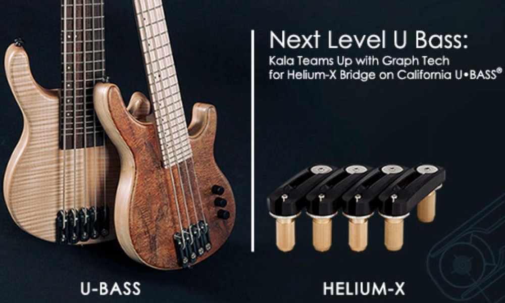 Gear News: Kala Teams Up with Graph Tech for Helium-X Bridge on California UBASS [Video]