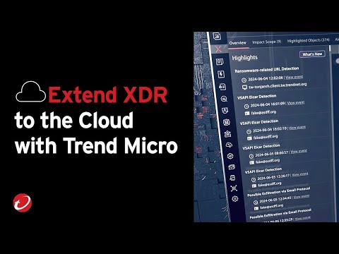 Extend XDR to the Cloud with Trend Micro [Video]