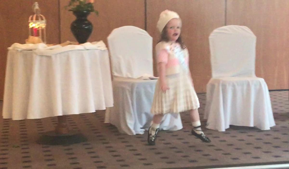 WATCH: Little Cassie Rose takes to the stage [Video]