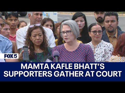 Mamta Kafle Bhatt’s family, friends speak outside court [Video]