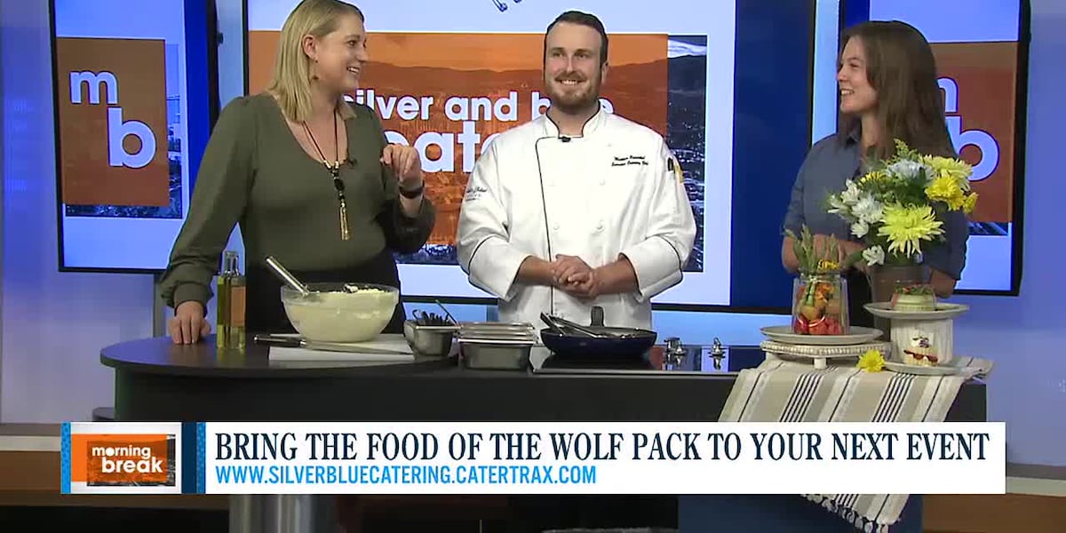 Open for Business: Bring the flavor of the Wolf Pack to your next event with Silver & Blue Catering [Video]