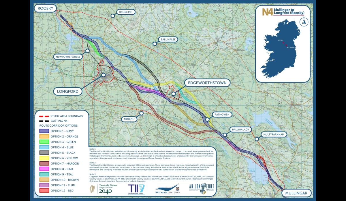 Residents and landowners unhappy about a lot of issues in relation to N4 Mullingar to Longford upgrade [Video]