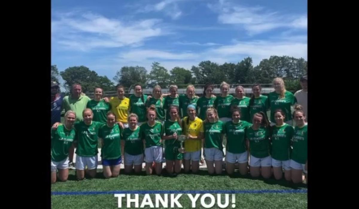 WATCH: A heartwarming video from the Leitrim Ladies Gaelic Football Club in New York