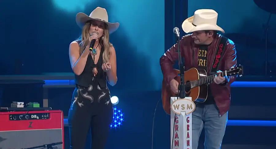 Brad Paisley and Lainey Wilson Perform ‘Whiskey Lullaby’ at the Opry [WATCH] [Video]