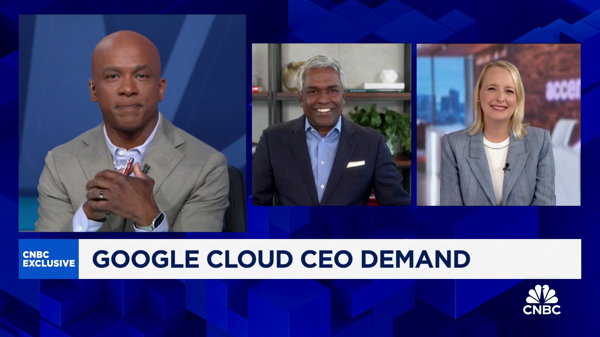 Watch CNBC’s full exclusive interview with Google Cloud CEO Thomas Kurian and Accenture CEO Julie Sweet [Video]