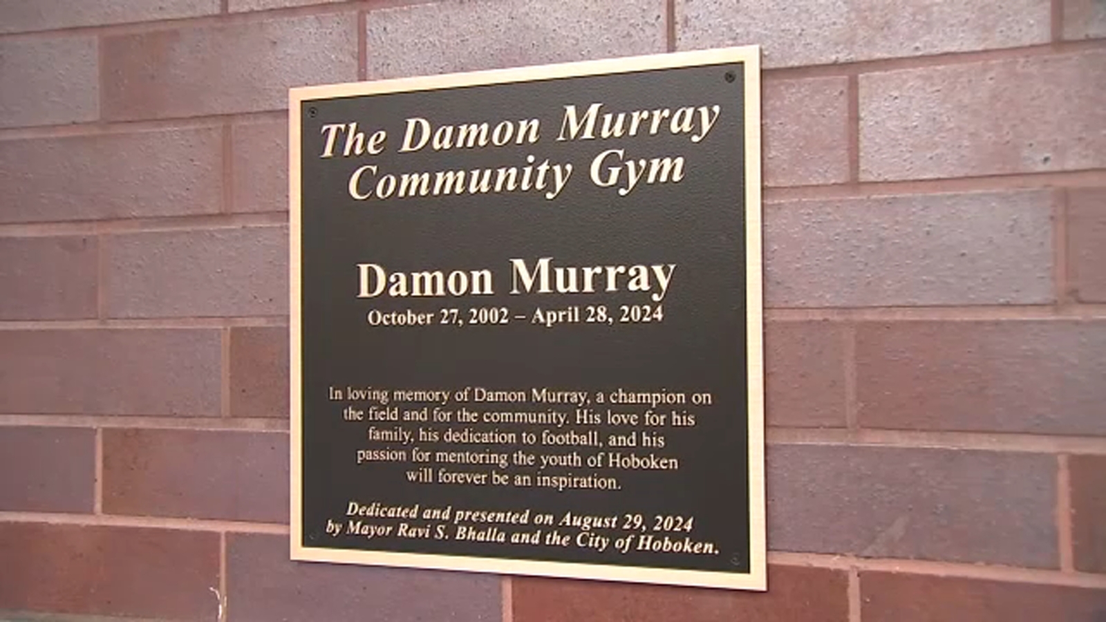 Community gym in Hoboken dedicated gym to 21-year-old who lost his life to gun violence [Video]